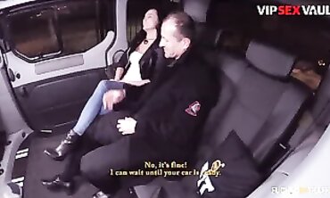 Ukrainian Babe Erica Black Fucked Hard in Nailed Inwards Traffic