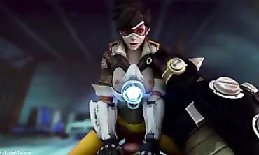 Overwatch's Tracer - Epic Cosplay Role-Play Sexual Fantasy