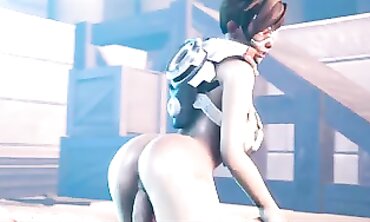 Overwatch's Tracer - Epic Cosplay Role-Play Sexual Fantasy
