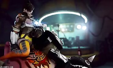 Overwatch's Tracer - Epic Cosplay Role-Play Sexual Fantasy