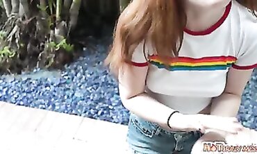 Hot Blonde MILF Teaches barely legal Wife How to Please Her Husband