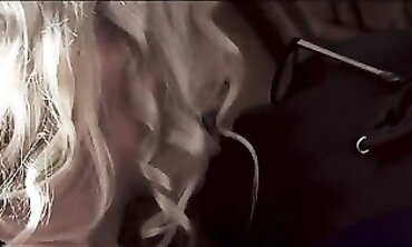 Angelic Gray's Erotic Dance - Sensual Striptease & Masturbation in HD