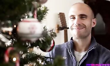 Christmas Comes Early - Stepsister Shares Her Brother's Friend