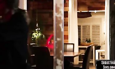 Hot Babe Gets Deepthroat Blowjob & Pounding Before Romantic Lovemaking