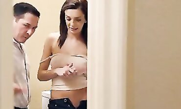 Step-Dad Teaches Sex Ed To Stepdaughter With Passionate Lovemaking
