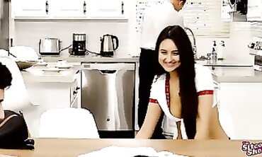 college girl Turned MILF - Nasty Teacher Fucks Her Student In Classroom