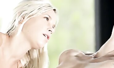 For-All-To-Sight" : Erotic Encounters Between Two Beautiful Women In A Romantic Setting! (Featuring Hot Blonde & Brunette)