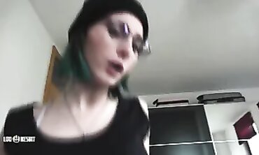 Point Of View - Mischevious Teen Babe Gets Creampied Hardcore