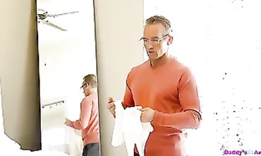 SundayCollege" - Sex Ed For The Curious Teenager #3 - Older-Younger Couple Fucks Hardcore & Facial cumshot!