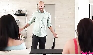 RateMyExchangeFamily" or "Sex-Edition": A Funny And Educational Guide To Sexual Positions For Teens By The Oldest Brother In His Late Twenties With Mommy & Stepdad Watching!