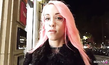 Hot German Teen Scout Gets Fucked By Stranger In Public Park