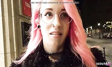 Hot German Teen Scout Gets Fucked By Stranger In Public Park