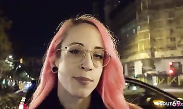 Hot German Teen Scout Gets Fucked By Stranger In Public Park