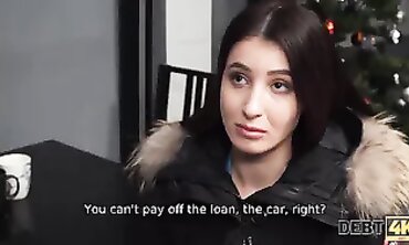 Debts Paid in Pleasure - Hot Blonde Babe Pays Off Her Loan with Sex