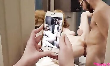 Behind The Scenes Footage of Sexy Blonde Bombshell Nikki Benz's Intimate Moments