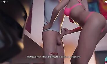 Grand Theft Auto V" - Sexy Cosplayer Plays GTA Online Role-Playing with Customized Character & Outfit in HD