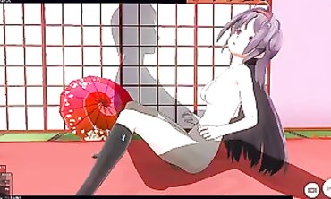 Animated XXX Parody - Sexual Fantasy Land with Konno Yuuka & Friends