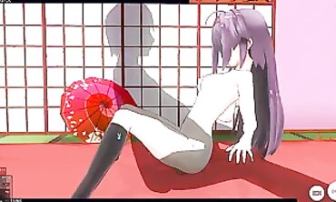 Animated XXX Parody - Sexual Fantasy Land with Konno Yuuka & Friends