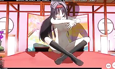 Animated XXX Parody - Sexual Fantasy Land with Konno Yuuka & Friends