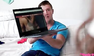 Sister's Secret Diary #2 (Pornhub) : Older Brother Catches Me Watching His Sex-Tape
