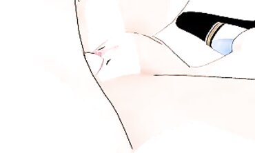 3D Anime - Sexual Fantasy Fulfilled Through Virtual Reality with Ayaka Gemsin