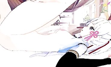 3D Anime - Sexual Fantasy Fulfilled Through Virtual Reality with Ayaka Gemsin