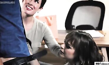 Sexy MILF Assists Manager in Office Romance - Naughty Boss & Assistant