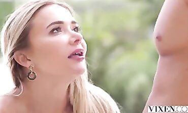 Vixen Hot Babe Secretly Invites Stranger For A Wild Threesome