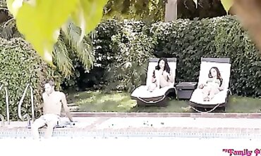 Step Sister Can't Resist Older Brother's Hard Dick - POV