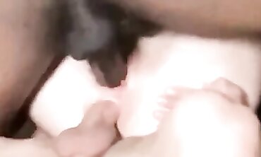 Ebony Beefcake Striptease & Dance Party With Wife - Sexual Role Play