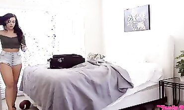 Teenage Step-Sister's First Time Anal with Older Brother In Law