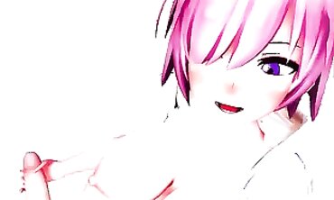 MMD - Old Man's Wife Gets A Surprise With Her Husband Out Of Town And Fucks The Neighbor