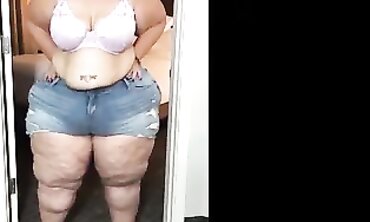 Grandma's Plumper Granddaughter Rides A Huge Dick