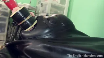 Hot Blonde Babe's Inflated Body in Polyclinic - Foot Fetish Fantasy