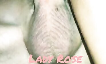 Hot MILF Dame Rose Fucks Herself With A Wire On Vibrator Until Orgasmic Bliss