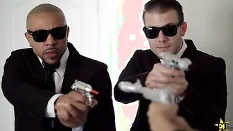 Black Thug Gangbangs White Chicks #2 - Hot Interracial Action