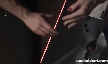 Hot Wife Shares Husband With Stranger In The Dark