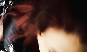 Redhead Ex Wifes Deepthroating Blowjob with Facial Finish