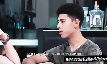 Step-Mom's Hot MILF Body Rides on Stepson in Passionate Romantic Sex