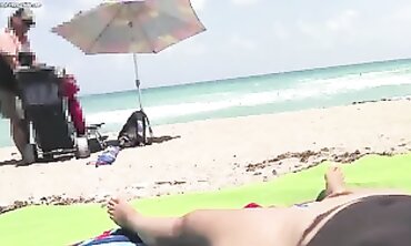 Exclusive Footage of My Wifes Hot Body in Bikini on Beach Vacation