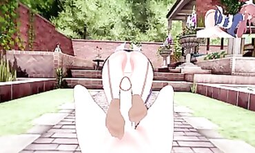 DDLCE - Sexual Roleplay with Virtual Girlfriend Monica; Point Of View