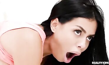 Hispanica Hottie's Big Booty Gets Rough Anal Fucked - Pussy Stretched & Spanked