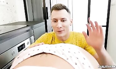 Hispanica Hottie's Big Booty Gets Rough Anal Fucked - Pussy Stretched & Spanked