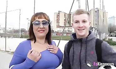 Hot MILF Teaches Her Son's Friend How To Please A Woman