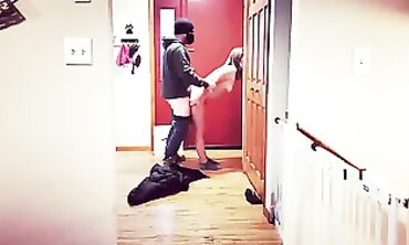 Secretly Filmed - Cheating Housewife's Hot Affair With Delivery Guy