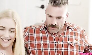 Step-Dad's Dirty Secret Revealed In Stepmom & Me" or "Stepdaughter Shares Her Dad With Mommy And Us!