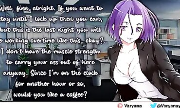 Busty Blonde Secretary Seduces Her Older Hotshot CEO in Office