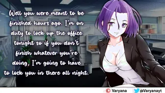 Busty Blonde Secretary Seduces Her Older Hotshot CEO in Office