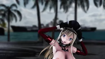MMD - Sexual Fantasy Landscape with Hot Anime Girls