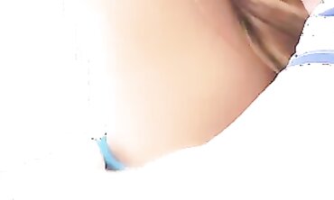 Sweet Teen Filled With Hot Creampie in her Pussy - Old Video Revamped